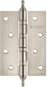 Петля Fuaro (Фуаро) универсальная IN4400UA-BL SN (4BB/A/BL 100x75x2,5) мат. никель БЛИСТЕР