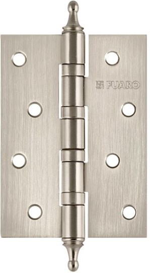 Петля Fuaro (Фуаро) универсальная IN4400UA-BL SN (4BB/A/BL 100x75x2,5) мат. никель БЛИСТЕР