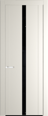 Межкомнатная дверь Profil Doors 1.8 P Черный лак Перламутр белый