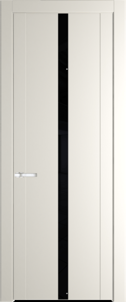 Межкомнатная дверь Profil Doors 1.8 P Черный лак Перламутр белый