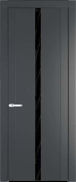 Межкомнатная дверь Profil Doors 1.8 P Неро мрамор Графит (Pantone 425С)