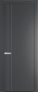 Межкомнатная дверь Profil Doors 12 PW Графит (Pantone 425С)