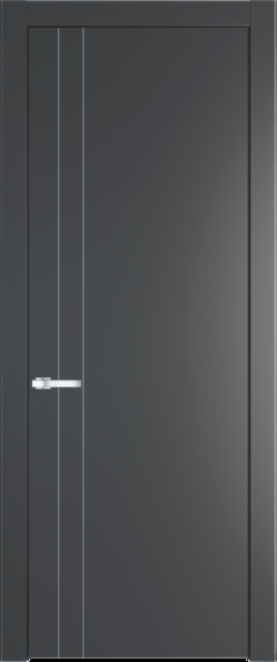 Межкомнатная дверь Profil Doors 12 PW Графит (Pantone 425С)