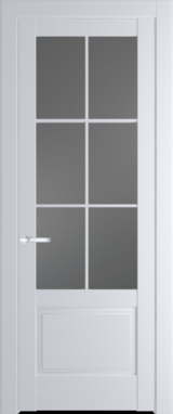 Межкомнатная дверь Profil Doors 4.2.2 (p.6) Вайт (RAL 110 96 02) Графит