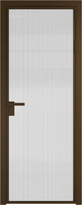 Алюминиевая дверь Profil Doors 1 AG Деорэ Мору осветленное