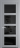 Межкомнатная дверь Profil Doors 1.4.2 PD Черное тонированное Смоки (RAL 870-02)