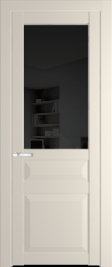 Межкомнатная дверь Profil Doors 1.5.3 PD Черное тонированное Кремовая Магнолия (RAL 120-04)