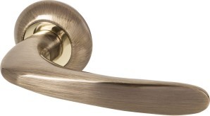 Ручка Armadillo (Армадилло) раздельная R.LD54.Pava (Pava LD42) AB/GP-7 бронза/золото