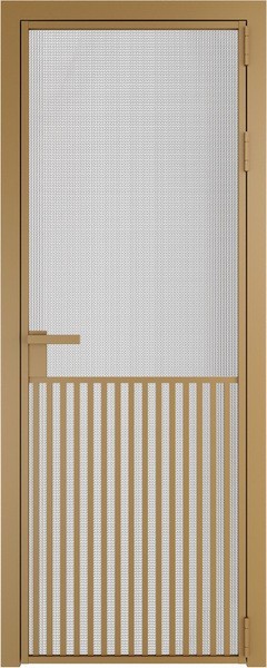 Алюминиевая дверь Profil Doors 15 AG Золото Кризет