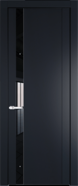 Межкомнатная дверь Profil Doors 1.2 P Черный лак Нэви Блу (RAL 7016)