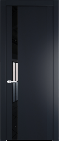 Межкомнатная дверь Profil Doors 1.2 P Черный лак Нэви Блу (RAL 7016)