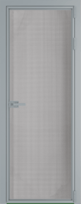 Алюминиевая дверь Profil Doors Orange 1AX.O Кризет Серебро