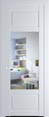 Межкомнатная дверь Profil Doors 2.3.3 PD Вайт (RAL 110 96 02) Прозрачное