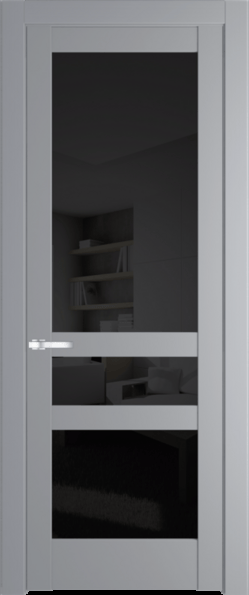 Межкомнатная дверь Profil Doors 3.5.2 PD Смоки (RAL 870-02) Черное тонированное