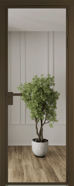 Алюминиевая дверь Profil Doors 1 AG Деорэ Зеркало