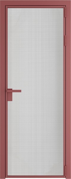 Алюминиевая дверь Profil Doors 1 AG Красный антрацит Кризет