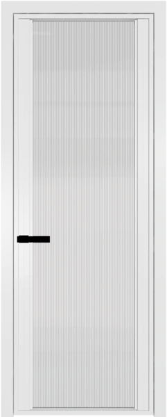 Алюминиевая дверь Profil Doors 2AGP Вайт Мору осветленное