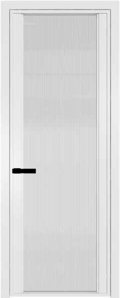 Алюминиевая дверь Profil Doors 2AGP Вайт Мору осветленное