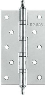Петля Fuaro (Фуаро) универсальная IN5400UA-BL CP (4BB/A/BL 125x75x2,5) хром БЛИСТЕР