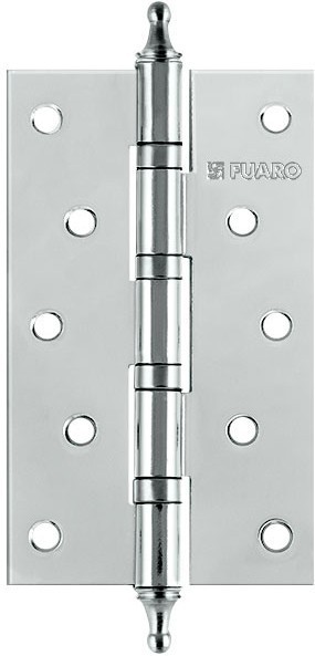 Петля Fuaro (Фуаро) универсальная IN5400UA-BL CP (4BB/A/BL 125x75x2,5) хром БЛИСТЕР