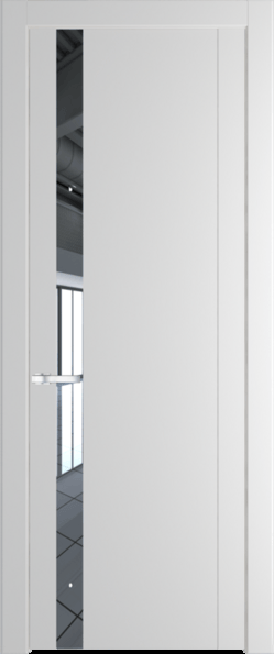 Межкомнатная дверь Profil Doors 1.2 P Зеркало Крем Вайт (RAL 120-02)