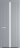 Межкомнатная дверь Profil Doors 1.8 P Монохром белый просветленный Смоки (RAL 870-02)