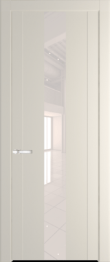 Межкомнатная дверь Profil Doors 1.9 P Lacobel Перламутровый лак Кремовая Магнолия (RAL 120-04)