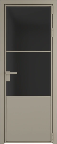 Алюминиевая дверь Profil Doors 20 AG Никель матовый Тонированное матовое