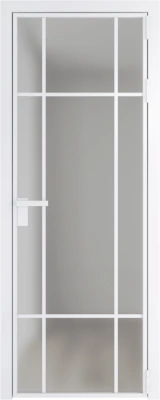 Алюминиевая дверь Profil Doors 8 AG Вайт Матовое