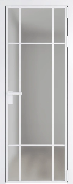 Алюминиевая дверь Profil Doors 8 AG Вайт Матовое