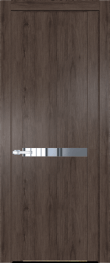 Межкомнатная дверь Profil Doors 1.4 N Зеркало Дуб Тобакко