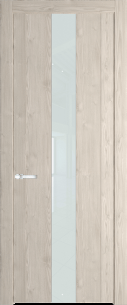 Межкомнатная дверь Profil Doors 1.9 N Белый лак Каштан светлый