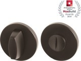 Ручка Armadillo (Армадилло) поворотная BK6.R.URS52 (WC-BOLT BK6 URS) BPVD-77 вороненый никель
