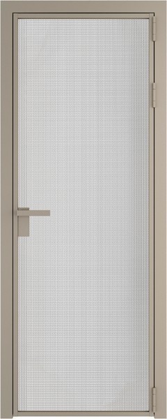 Алюминиевая дверь Profil Doors 1 AG Никель матовый Кризет