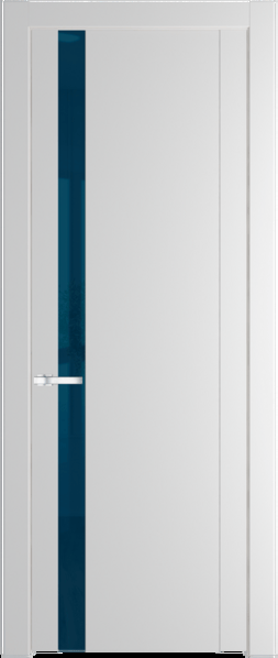 Межкомнатная дверь Profil Doors 1.2 P Зеркало Blue Крем Вайт (RAL 120-02)