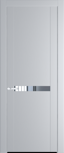 Межкомнатная дверь Profil Doors 1.4 P Зеркало Лайт Грей (RAL 870-01)