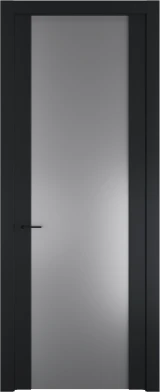 Межкомнатная дверь Profil Doors Orange 1.13P.O Монохром серебро (серебро матлак) Блэк