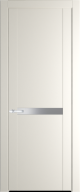 Межкомнатная дверь Profil Doors Orange 1.4P.O Монохром серебро (серебро матлак) Перламутр белый