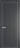 Межкомнатная дверь Profil Doors 26 PA Серебро Графит (Pantone 425С)