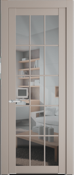 Межкомнатная дверь Profil Doors 1.1.2 (p.15) Прозрачное Сэнд