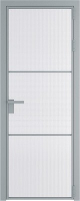 Алюминиевая дверь Profil Doors 13 AG Серебро Мору белое