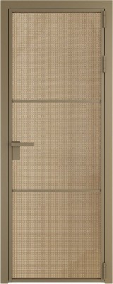 Алюминиевая дверь Profil Doors 13 AG Шампань Кризет Золото