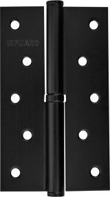 Петля Fuaro (Фуаро) съемная IN5430SR-BL BL правая (413/BL-5 125x75x2,5) мат. черный БЛИСТЕР