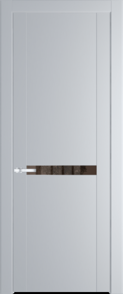 Межкомнатная дверь Profil Doors 1.4 P Зеркало бронзовое Лайт Грей (RAL 870-01)