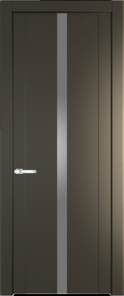 Межкомнатная дверь Profil Doors 1.8 P Lacobel Серебряный лак Перламутр бронза