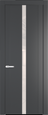 Межкомнатная дверь Profil Doors 1.8 P Перламутровый лак Графит (Pantone 425С)