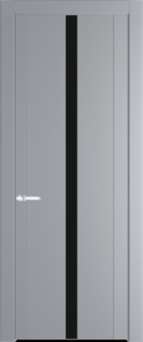 Межкомнатная дверь Profil Doors 1.8 P Монохром черный Смоки (RAL 870-02)