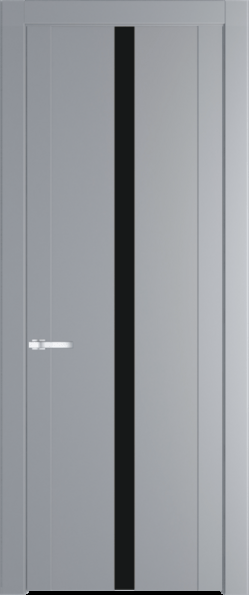 Межкомнатная дверь Profil Doors 1.8 P Монохром черный Смоки (RAL 870-02)