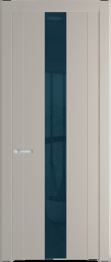 Межкомнатная дверь Profil Doors 1.9 P Зеркало синее Сэнд