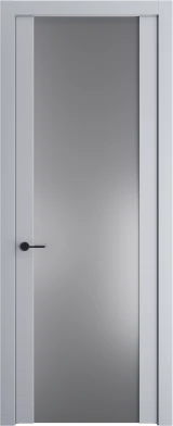 Межкомнатная дверь Profil Doors Orange 1.13P.O Монохром серебро (серебро матлак) Графит (Pantone 425С)